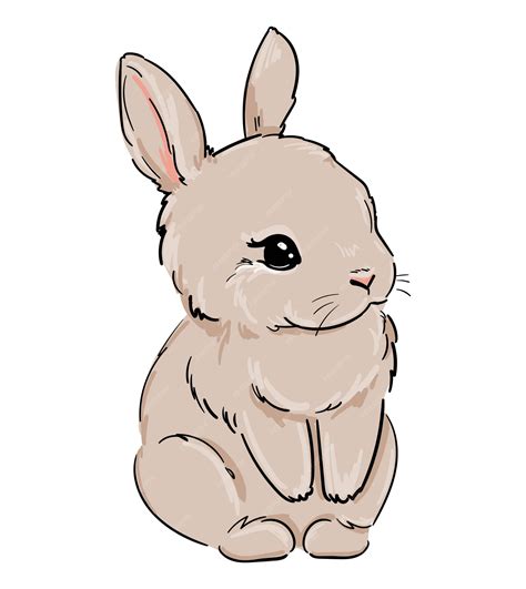 cute cartoon rabbit